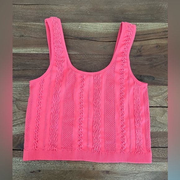 Freshwear Tops - Pink Knit Women's Top